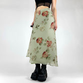 Lua Floral Maxi Skirt